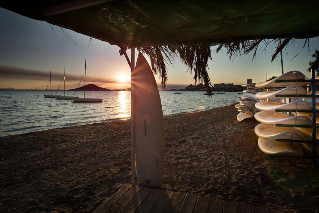 M&G Cozy Studio Apartment -Beachfront,Wifi,Aircon,Fullyequipped La Manga del Mar Menor Exterior photo