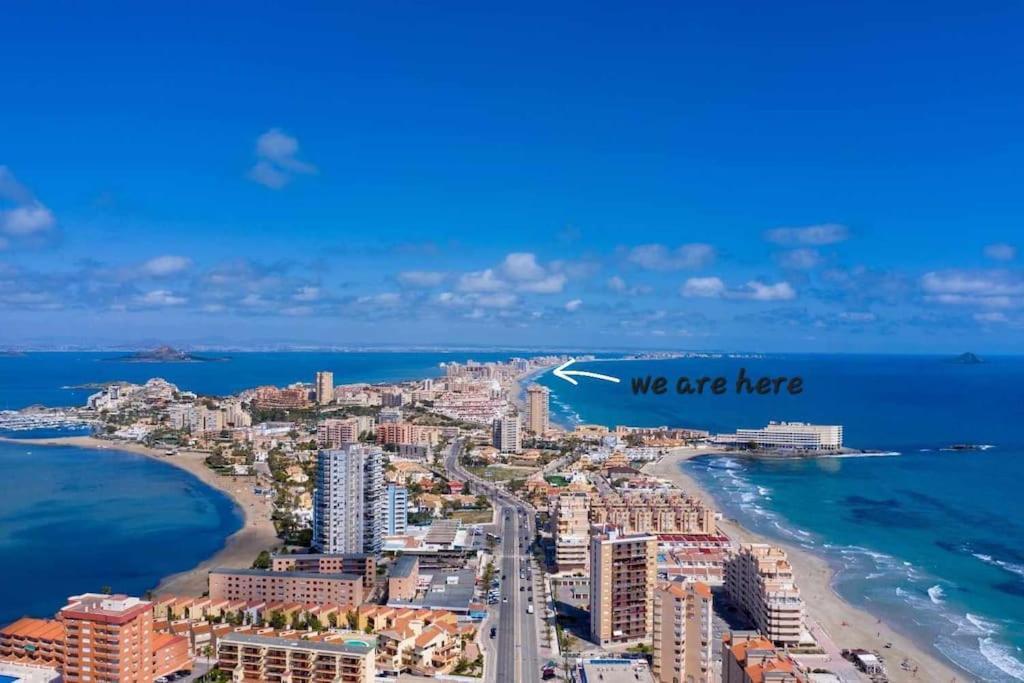 M&G Cozy Studio Apartment -Beachfront,Wifi,Aircon,Fullyequipped La Manga del Mar Menor Exterior photo